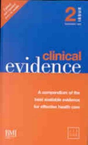 Tapa de Clinical Evidence
