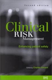 Tapa de Clinical risk management