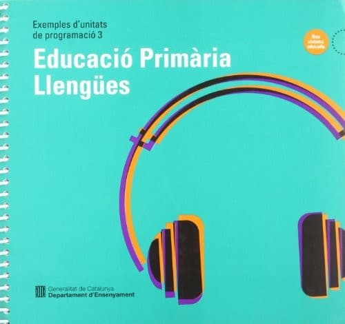Tapa de Educació primària. Llengües
