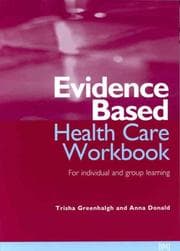 Tapa de Evidence Based Healthcare