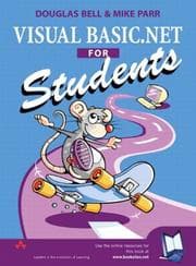 Tapa de Visual Basic . NET for students