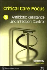 Tapa de Antibiotic resistance and infection control