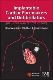 Tapa de Implantable cardiac pacemakers and defibrillators