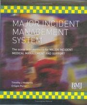 Tapa de Major Incident Management System