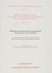 Tapa de Russlands unternehmerische Vergangenheit: ein Wegweiser in die Zukunft?