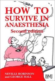Tapa de How to Survive in Anaesthesia