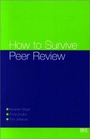 Tapa de How to survive peer review