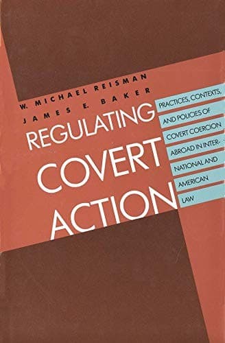 Tapa de Regulating Covert Action