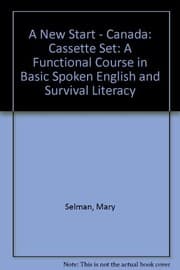 Tapa de A New Start - Canada : A Functional Course in Basic Spoken English and Survival Literacy