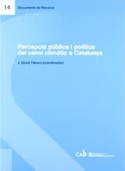 Tapa de Percepció pública i política del canvi climàtic a Catalunya