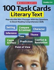 Tapa de 100 task cards
