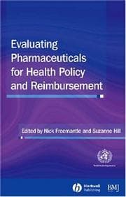 Tapa de Evaluating Pharmaceuticals for Health Policy and Reimbursement