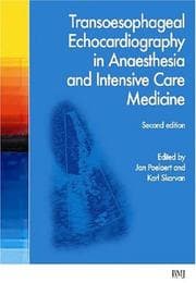 Tapa de Transoesophageal Echocardiography in Anaesthesia and Intensive Care Medicine