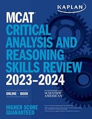 Tapa de MCAT Critical Analysis and Reasoning Skills Review 2023-2024