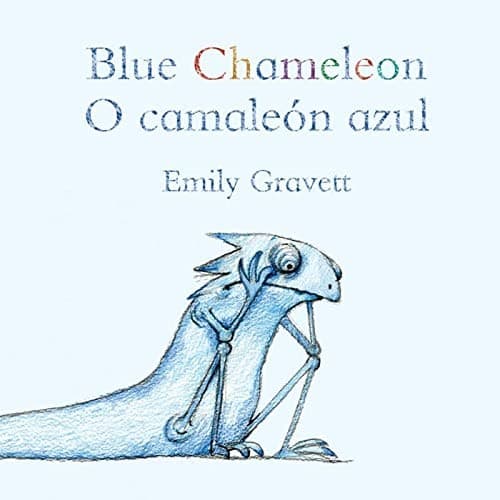 Tapa de O camaleon azul