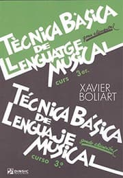 Tapa de Técnica básica de lenguaje musical 3