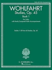 Tapa de Studies, Op. 45, Book I - Violin with Violin Teacher Accompaniment
