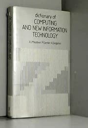 Tapa de Dictionary of computing and new information technology