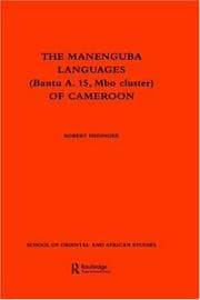 Tapa de The Manenguba languages (Bantu A. 15, Mbo cluster) of Cameroon