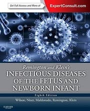 Tapa de Remington and Klein's Infectious Diseases of the Fetus and Newborn Infant