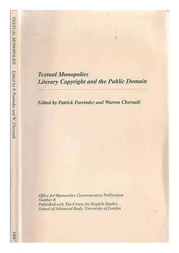Tapa de Textual monopolies