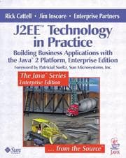 Tapa de J2EE technology in practice
