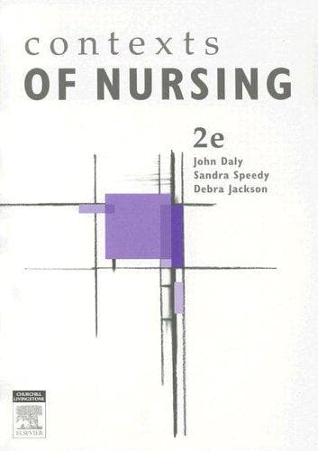 Tapa de Contexts of Nursing
