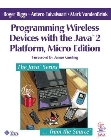 Tapa de Programming wireless devices with the Java 2 platform, micro edition