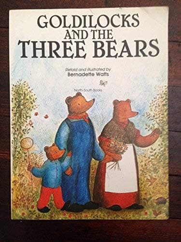 Tapa de Goldilocks and the three bears