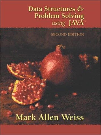 Tapa de Data structures & problem solving using Java