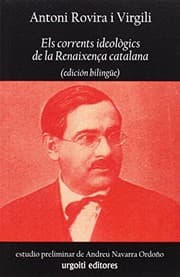 Tapa de Els corrents ideològics de la Renaixença catalana