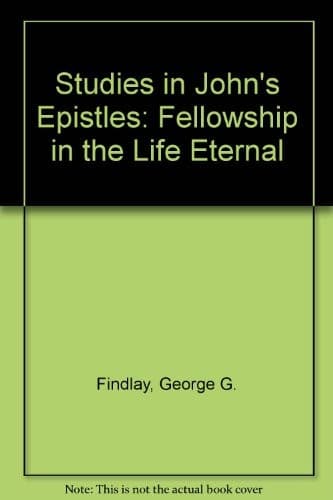 Tapa de Studies in John's Epistle