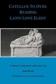 Tapa de Catullus to Ovid, reading Latin love elegy