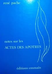 Tapa de Notes sur les Actes des Apôtres