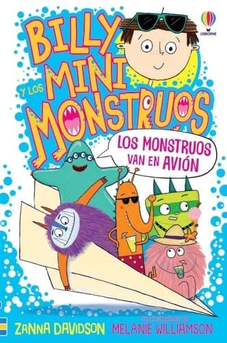 Tapa de Los monstruos van en avión