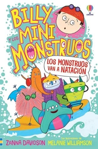 Tapa de Los monstruos van a natación