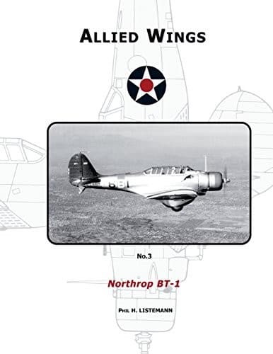 Tapa de Northrop BT-1