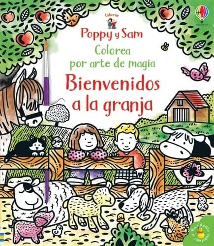 Tapa de Bienvenidos a la granja