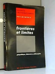 Tapa de Frontières et limites
