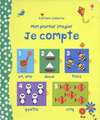 Tapa de MON PREMIER IMAGIER JE COMPTE