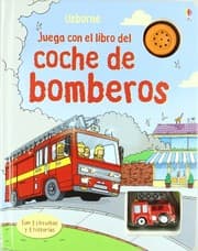 Tapa de Juega con el libro del coche de bomberos