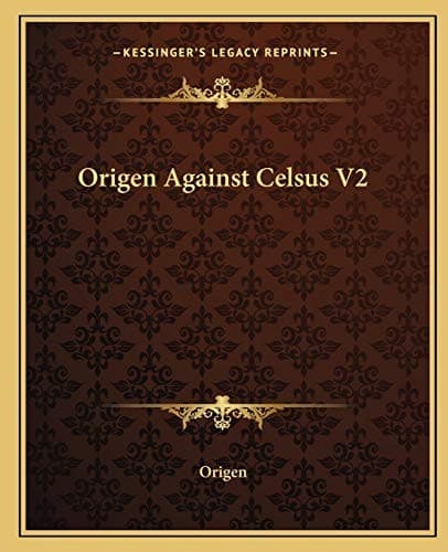 Tapa de Origen Against Celsus V2