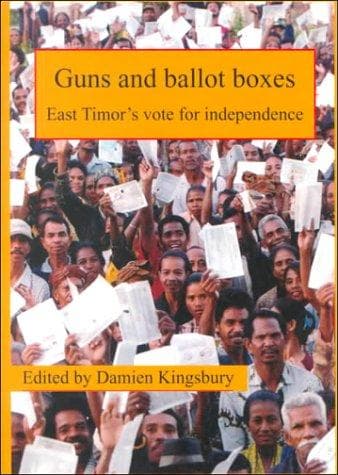 Tapa de Guns and ballot boxes
