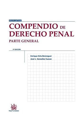 Tapa de Compendio de derecho penal