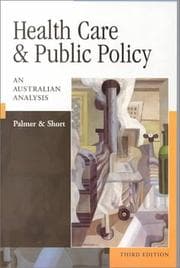 Tapa de Health care & public policy
