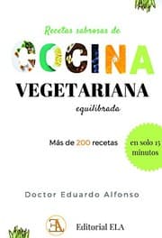 Tapa de RECETAS SABROSAS DE COCINA VEGETARIANA EQUILIBRADA