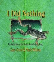 Tapa de I Did Nothing