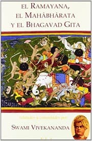 Tapa de El Ramayana, el Mahabharata y el Bhagavad Gita