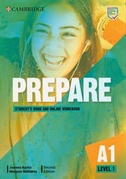 Tapa de Prepare Level 1 Student's Book with Online Workbook