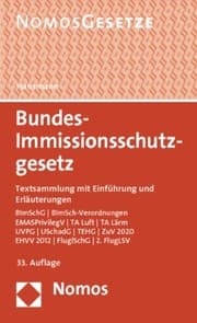 Tapa de Bundes-Immissionsschutzgesetz